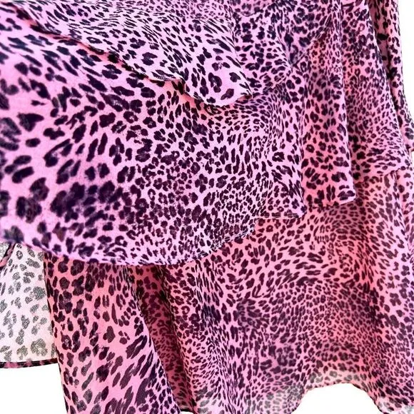 **** Whistles Wild Cat Print Skirt (R)