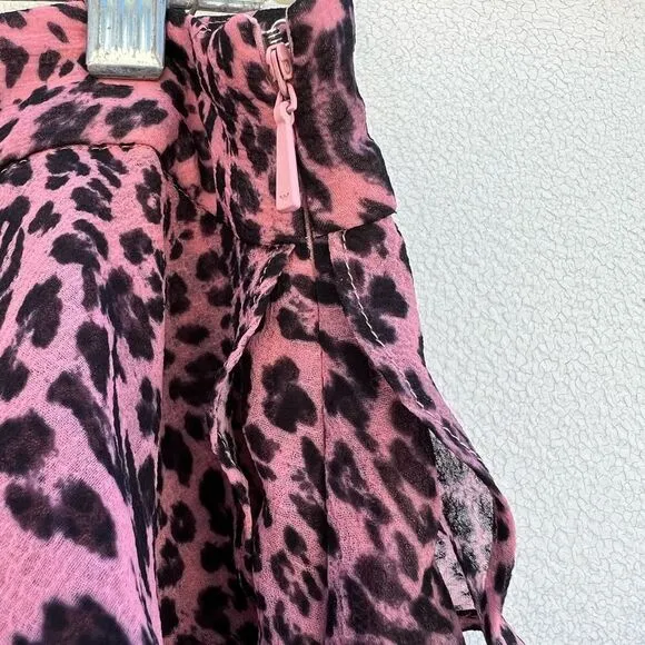**** Whistles Wild Cat Print Skirt (R)