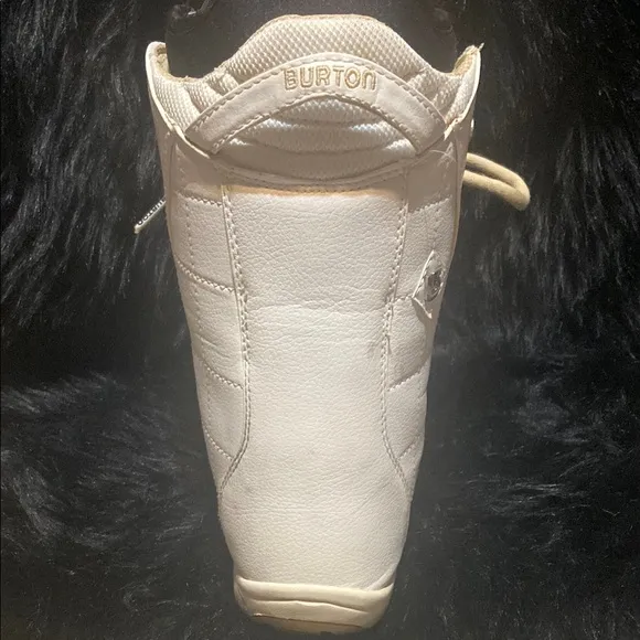 White and Tan High-Top‎ Rain &amp; Snow Boots