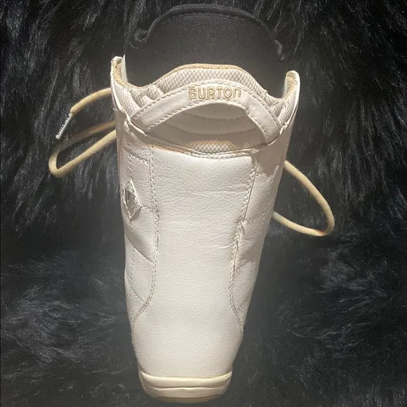 White and Tan High-Top‎ Rain &amp; Snow Boots