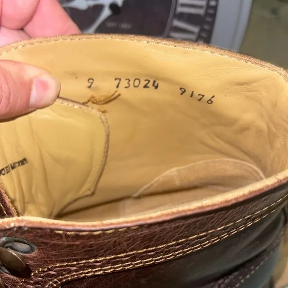 Will Leather Goods Leather Boots RARE