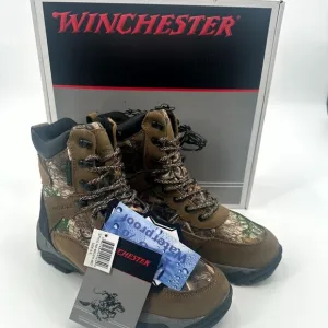 Winchester Bobbcat Hunting Boots Mens 8.5 Multi Camo Edge Waterproof 4BC311-807‎