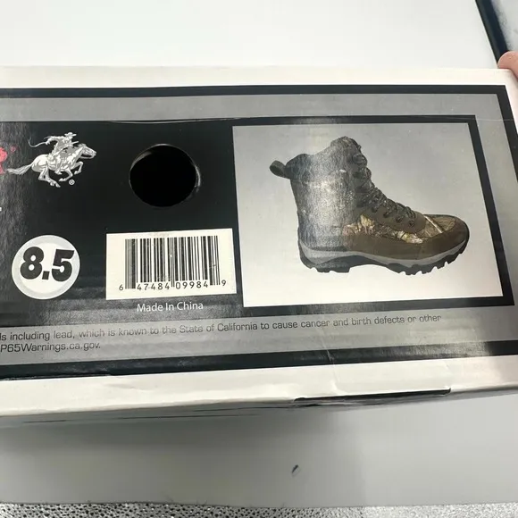 Winchester Bobbcat Hunting Boots Mens 8.5 Multi Camo Edge Waterproof 4BC311-807‎