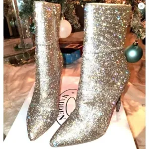 Winona Rhinestone Boots | Steve Madden | 9 | NWOB #0204