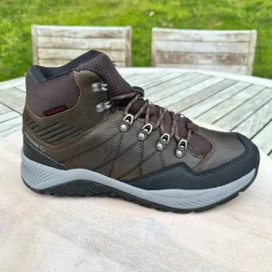 Wolverine Luton Hiker Waterproof Mid Mens Size 12 Brown Leather Hiking Boots New