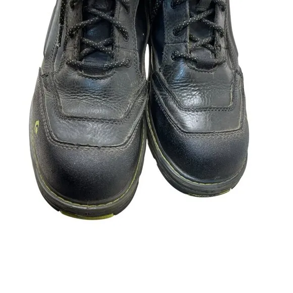 Wolverine w10484 Multishox Waterproof Steel Toe Black Work Boots Lace Up 12EW