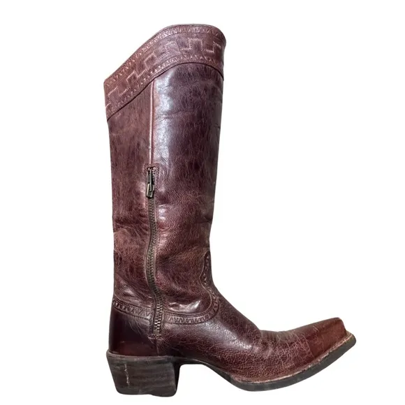 Women’s Ariat Snip Toe Fashion Brown Boots 6.5 B