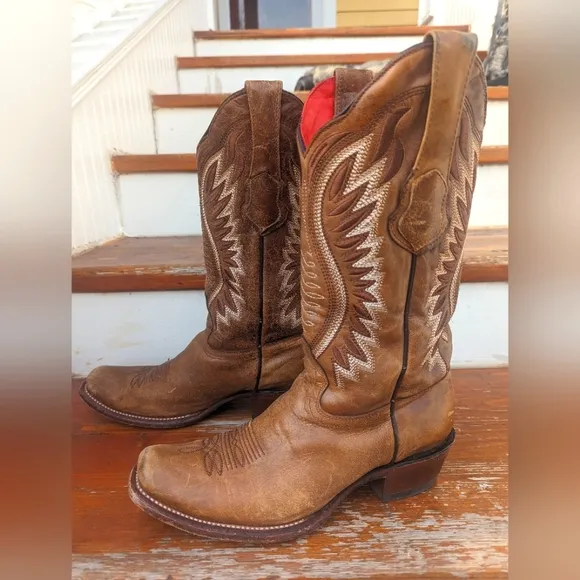Women's Los Altos 10.5 Western Cowboy Cowgirl Boots Ariat Durango 10 11 Riding