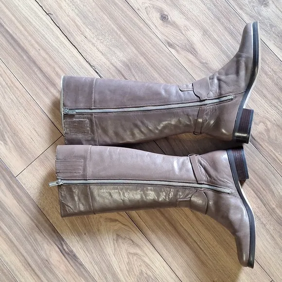 Womens MICHAEL Michael Kors Fulton Harness Riding Boots -