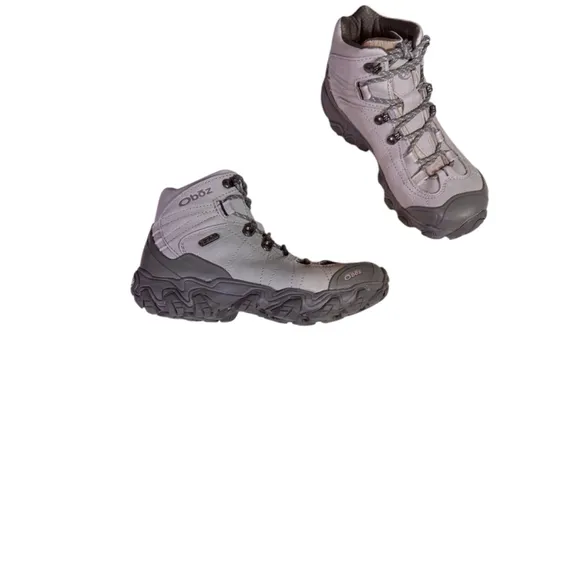 Women's Oboz Bridger WP Boots, Size 7, Gray