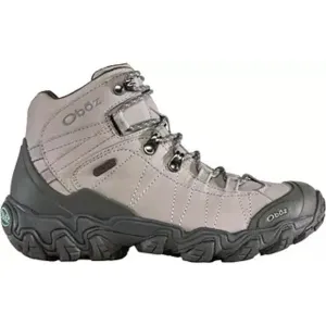Women's Oboz Bridger WP Boots, Size 7, Gray