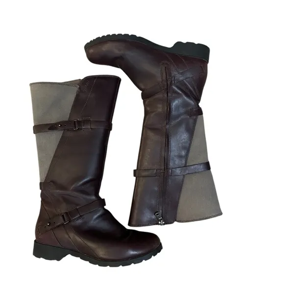 Womens Teva De La Vina Boots Tall Waterproof Size 6