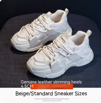 Women's Winter Cotton Sports Shoes - Stylish Leisure Thick Soled Footwear