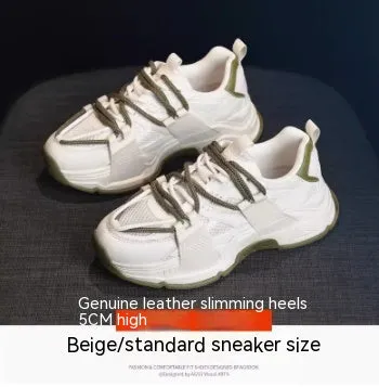 Women's Winter Cotton Sports Shoes - Stylish Leisure Thick Soled Footwear