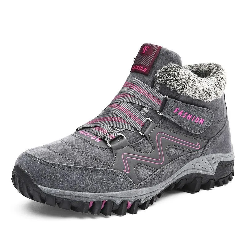 Women's Winter Shoes Thermal Villi Leather
