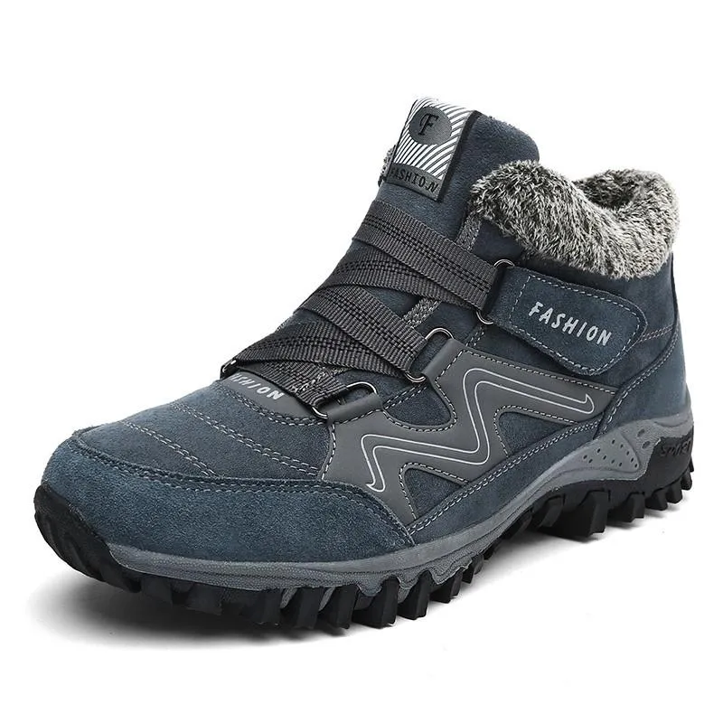 Women's Winter Shoes Thermal Villi Leather