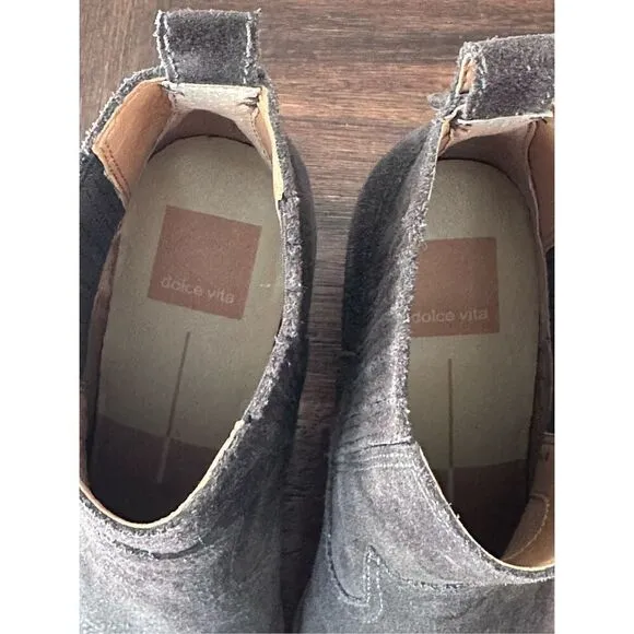 Women’s Dolce Vita Jones Booties in gray suede