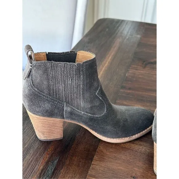 Women’s Dolce Vita Jones Booties in gray suede