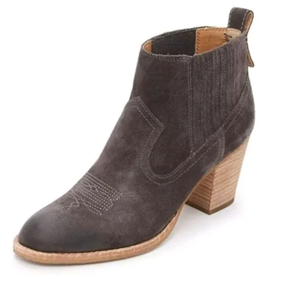 Women’s Dolce Vita Jones Booties in gray suede
