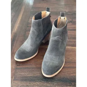 Women’s Dolce Vita Jones Booties in gray suede