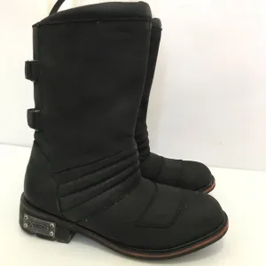 Xelement Black Leather Boots Men’s Size 9.5