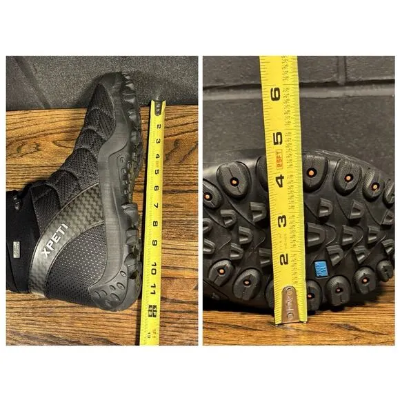 XPETI Crest Evo Black Insulated Waterproof Winter Hiking Boots Men’s 10.5