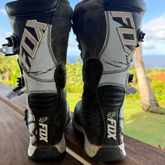 Youth 4 Fox Dirt Bike Riding Boots