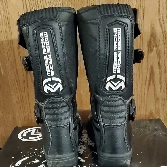 Youth Moose Black M1.3 Boots