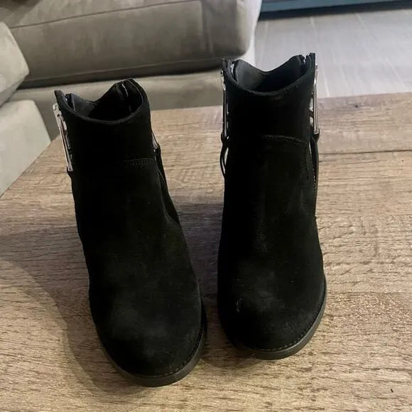 Zadig &amp; Voltaire Molly Suede Ankle Boots.