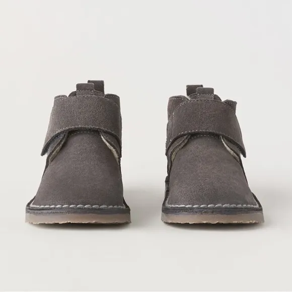 Zara lined suede boots