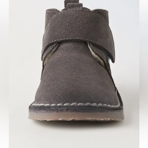 Zara lined suede boots